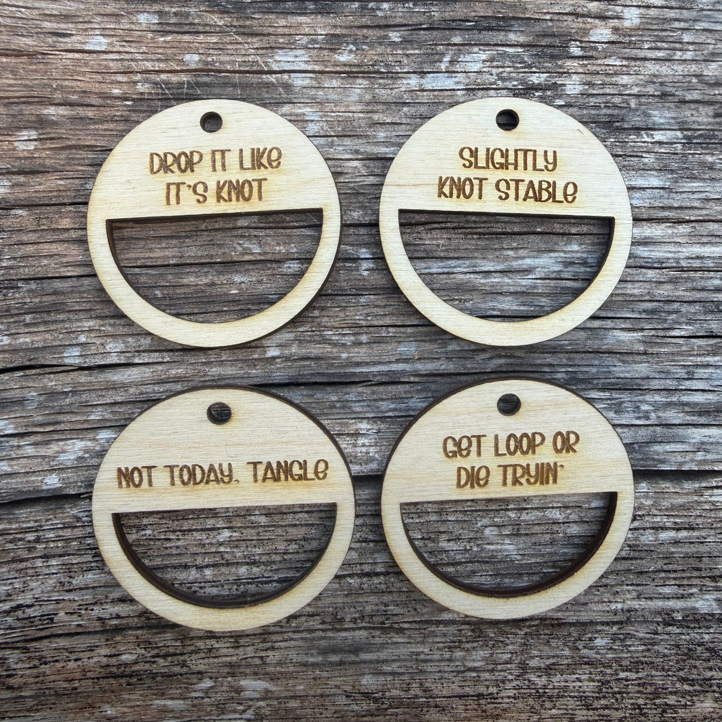 Stitch Marker Set with Keychain