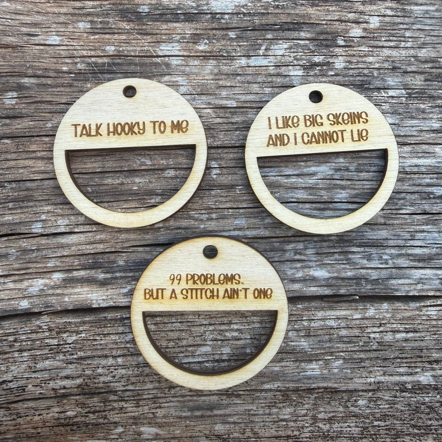 Stitch Marker Set with Keychain