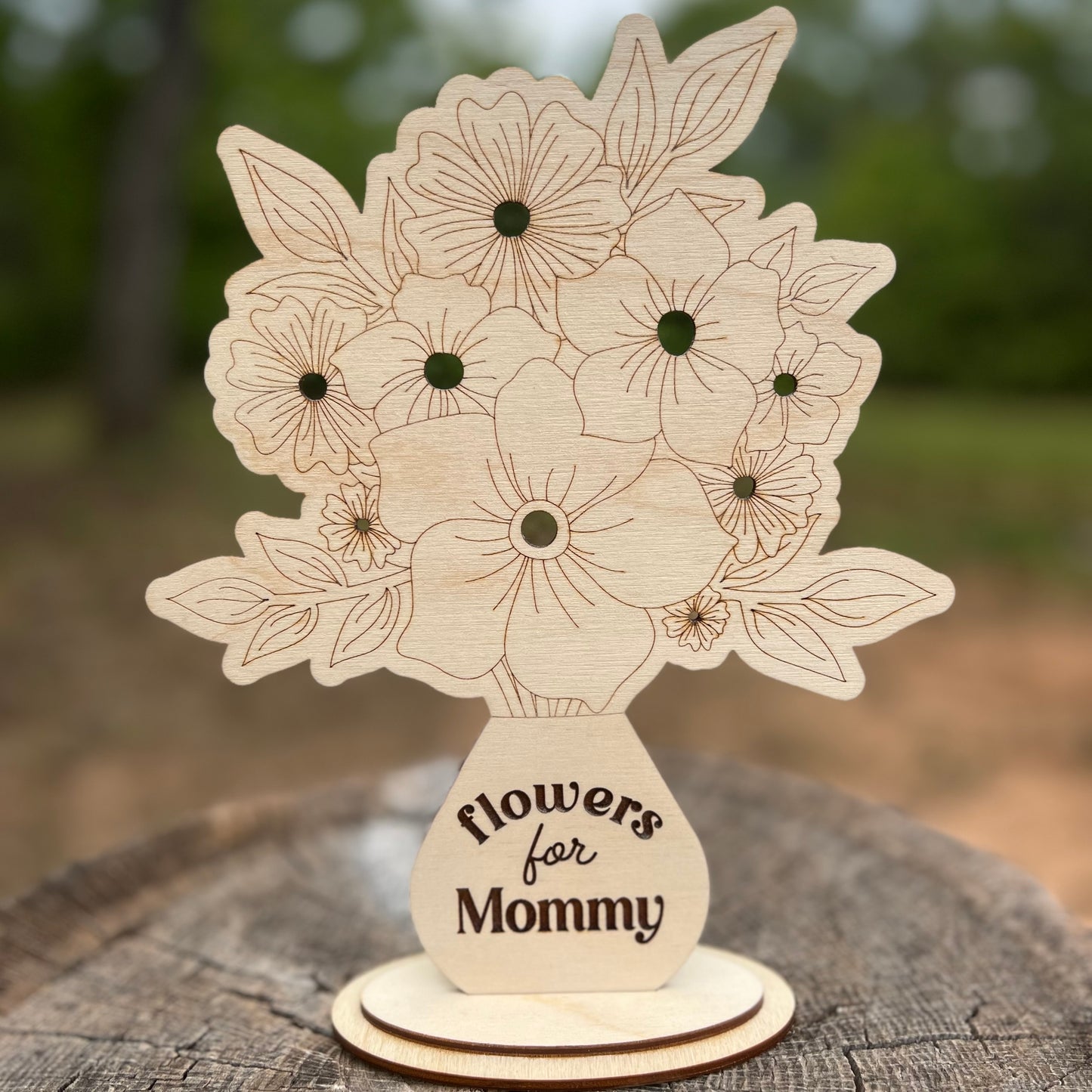 Flowers for Mommy (can be for Grandma, Auntie, etc)