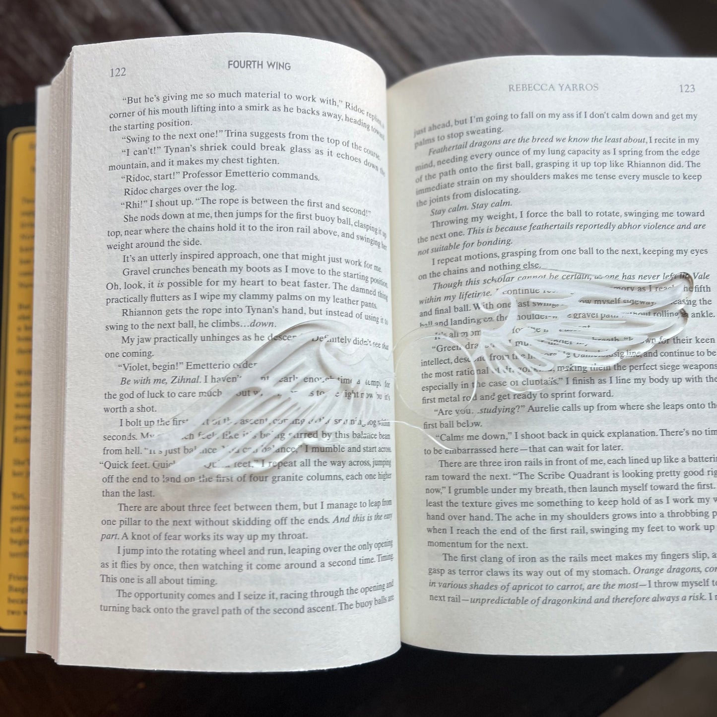 Fae Wing Thumb Book Holder
