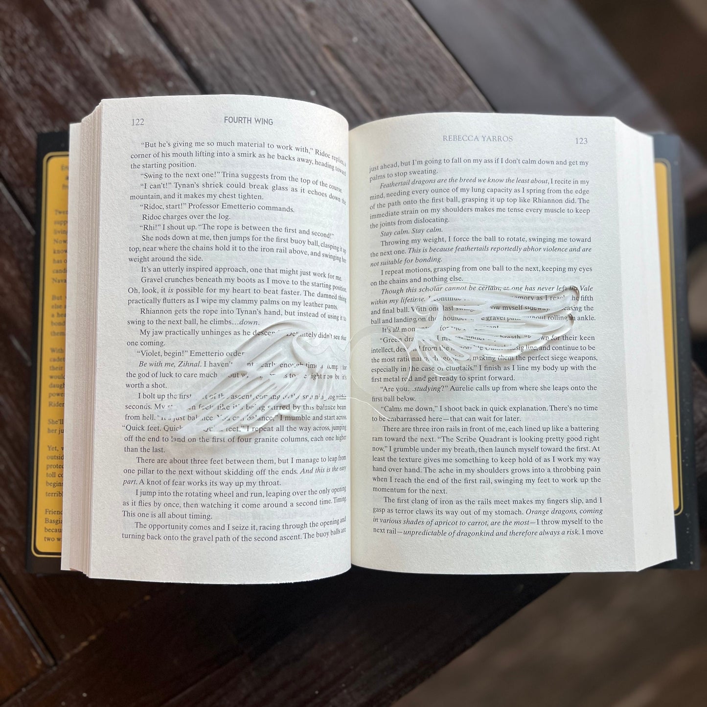 Fae Wing Thumb Book Holder