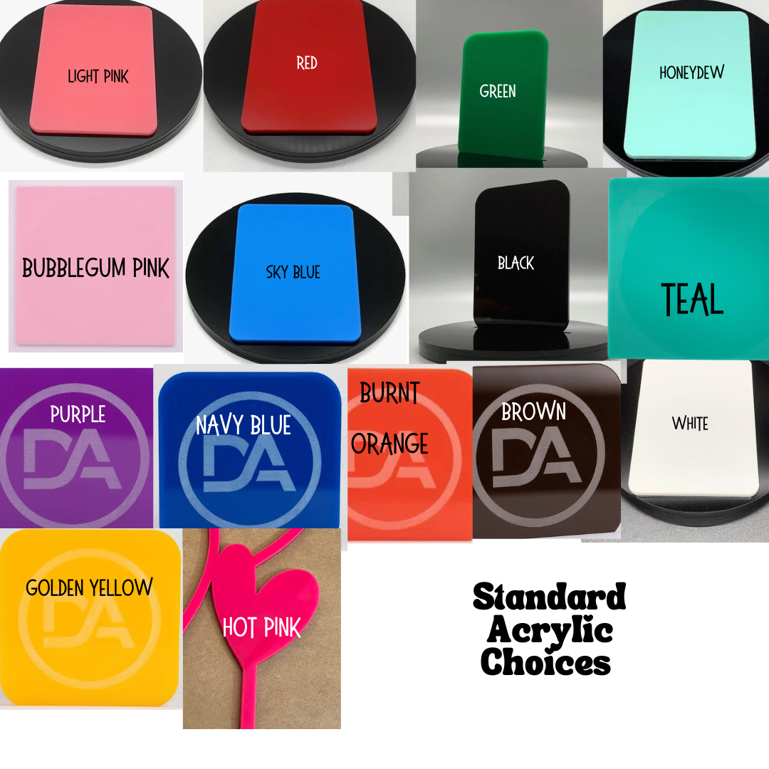 Personalized Christmas Eve Box or Easter Box FRONT PLATE ONLY for the Interchangeable Holiday Box