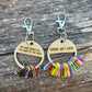 Stitch Marker Set with Keychain