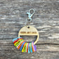 Stitch Marker Set with Keychain