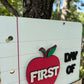 Personalized First and Last Day of School Sign with Interchangeable Names