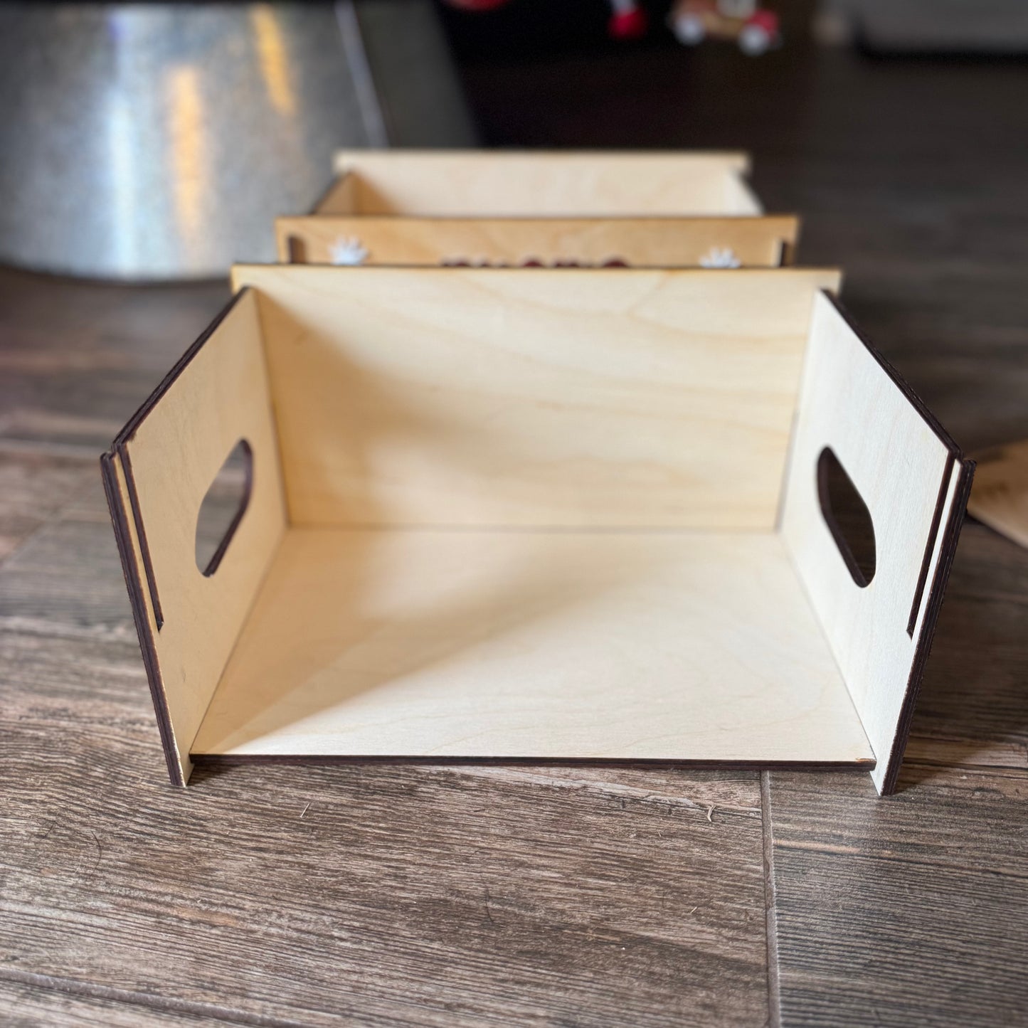 Personalized Christmas Eve Box or Easter Box FRONT PLATE ONLY for the Interchangeable Holiday Box