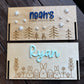 Personalized Christmas Eve Box or Easter Box FRONT PLATE ONLY for the Interchangeable Holiday Box