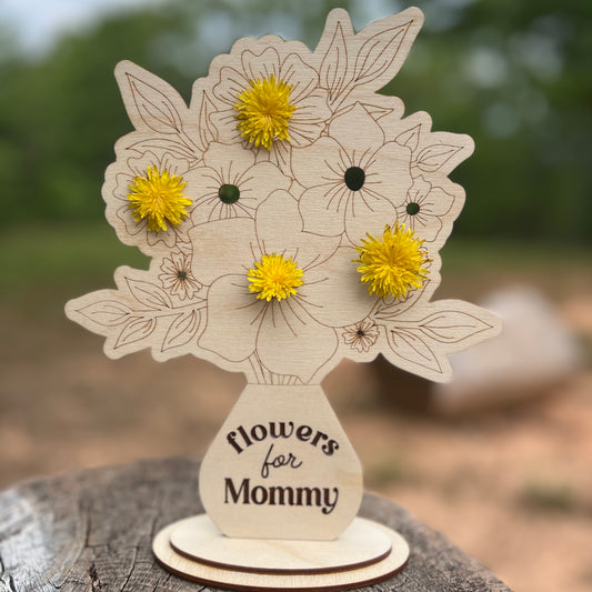 Flowers for Mommy (can be for Grandma, Auntie, etc)
