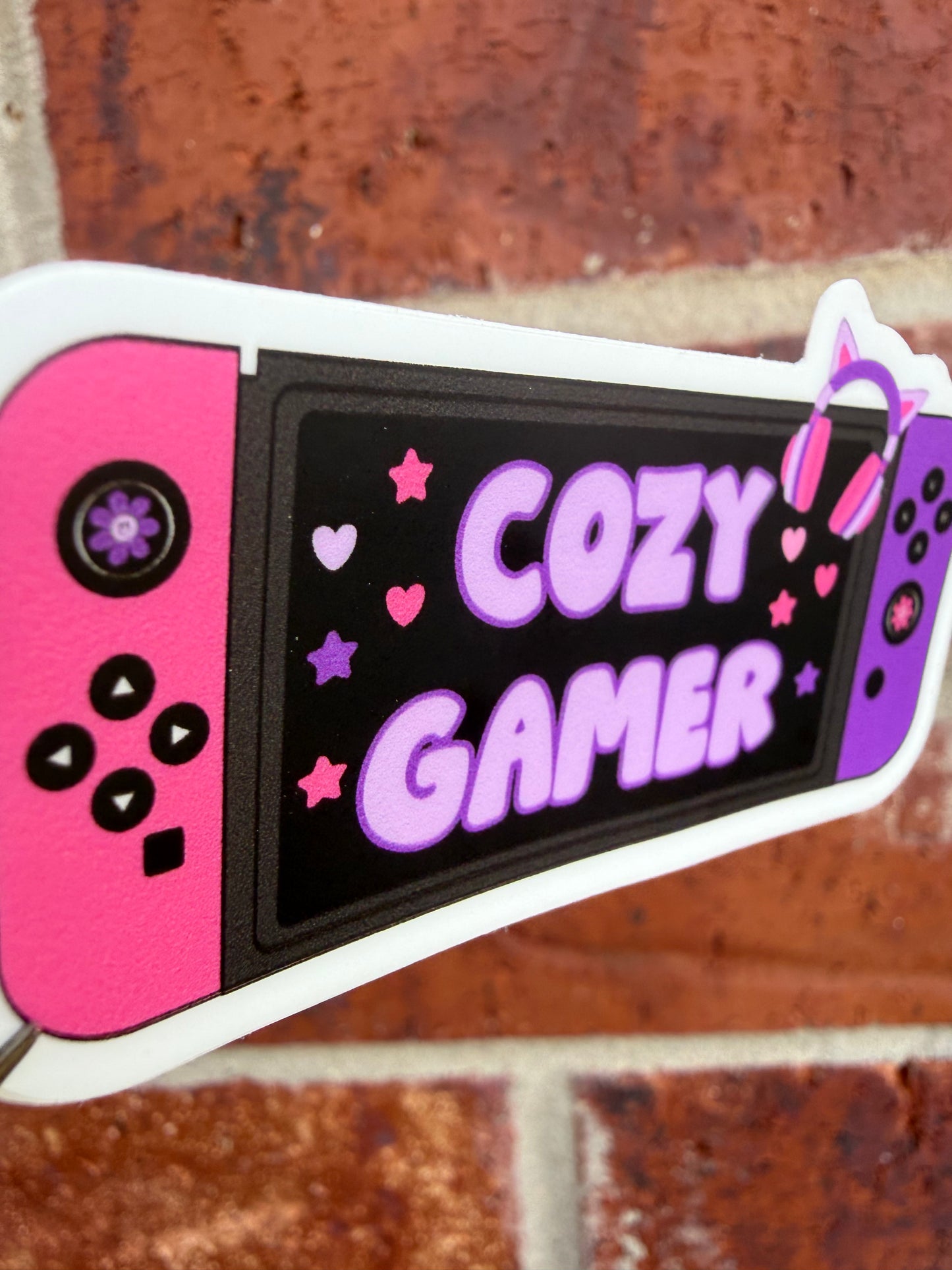 Cozy Gamer Sticker