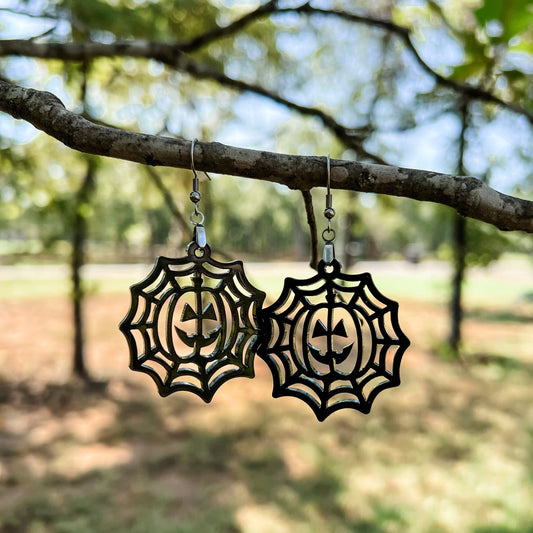 Jack O'Lantern Earrings for Halloween Earrings