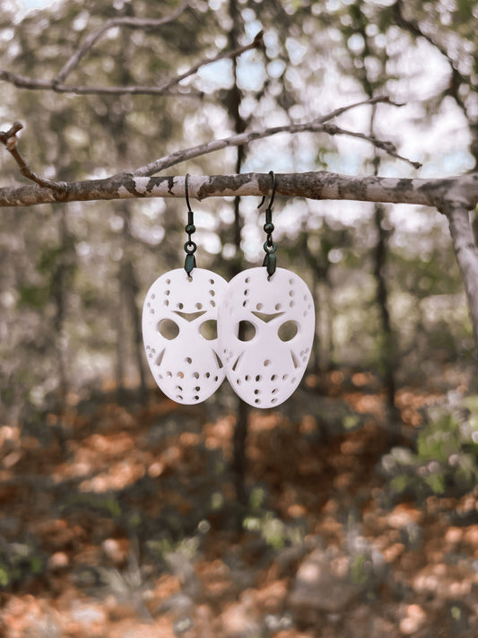 Jason Voorhees Earrings for Halloween