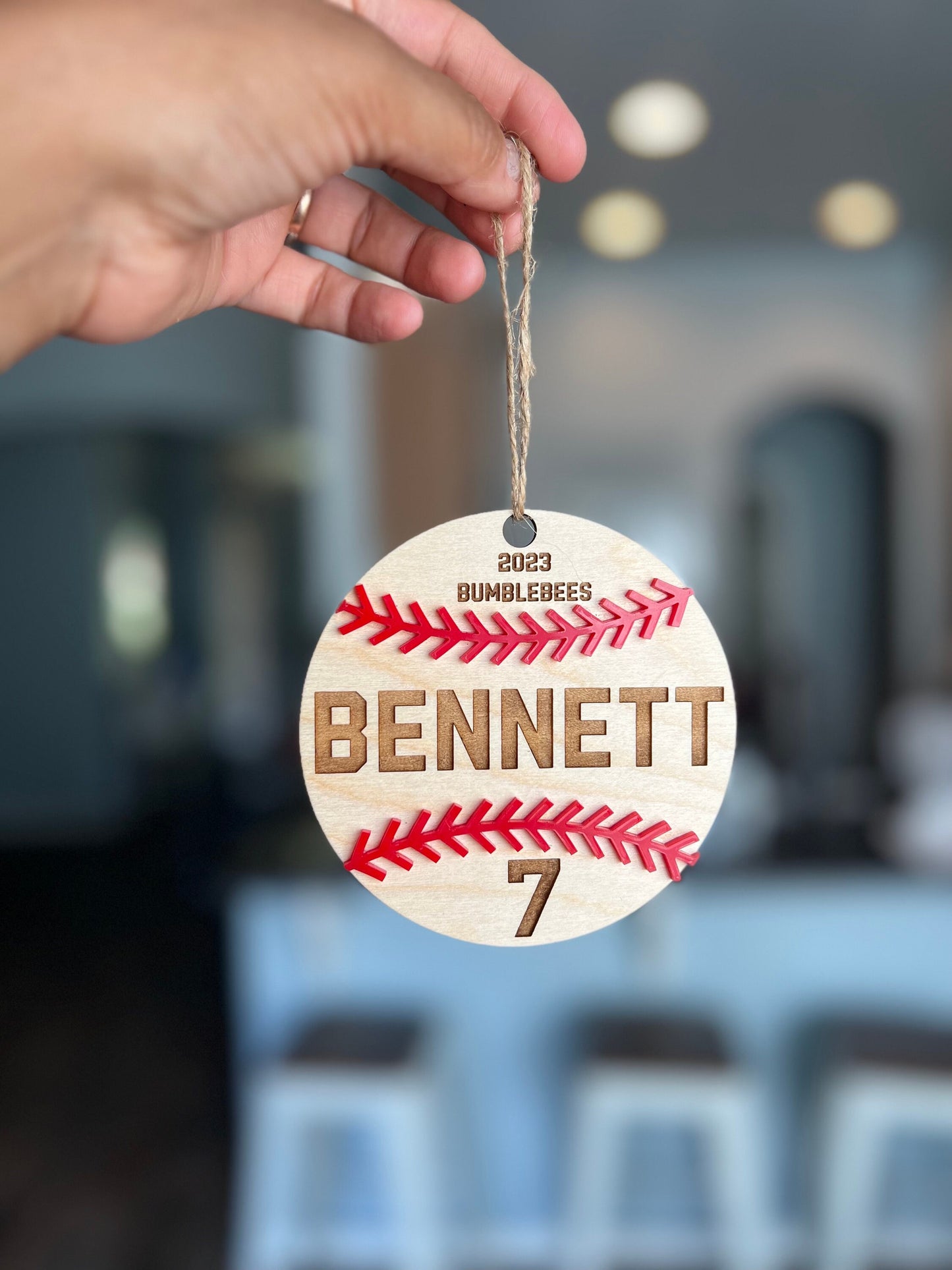 Baseball Ornament