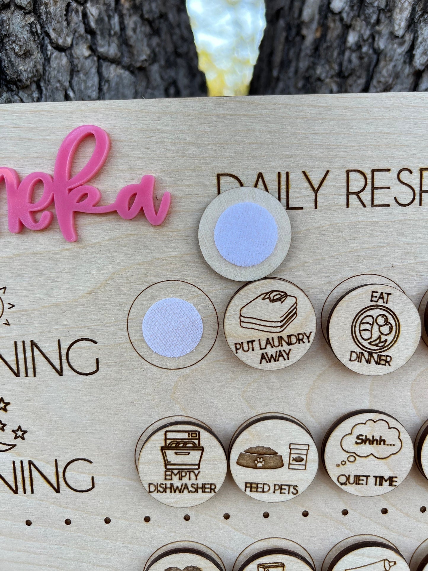 Kids Personalized Routine Chart