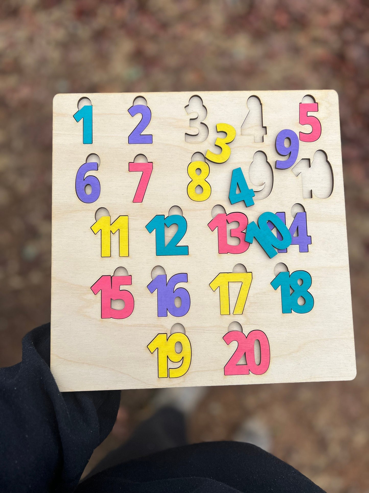 Number Puzzle Set for Kids