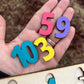 Wooden Number Puzzle for Kids