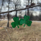 Shamrock Earrings for St. Patrick’s Day