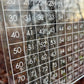 0-99 Counting Acrylic Board for kids