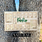 School Years Picture Frame K-12 with Middle Name