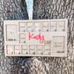 School Years Picture Frame K-12 with Middle Name