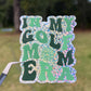 Golf Mom Era Sticker