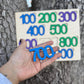 Counting by 100s to 1000 Wooden Number Puzzle for Kids