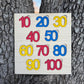 Counting by 10s to 100 Wooden Number Puzzle for Kids