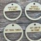 Stitch Marker Set with Keychain