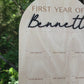 Personalized Baby's First Year Keepsake Photo Frame